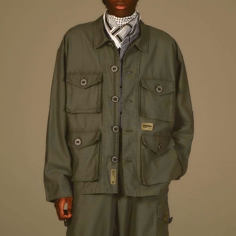 NEIGHBORHOOD 2025 S/S BDU SHIRT LS - PRE ORDER ITEM (預訂中)