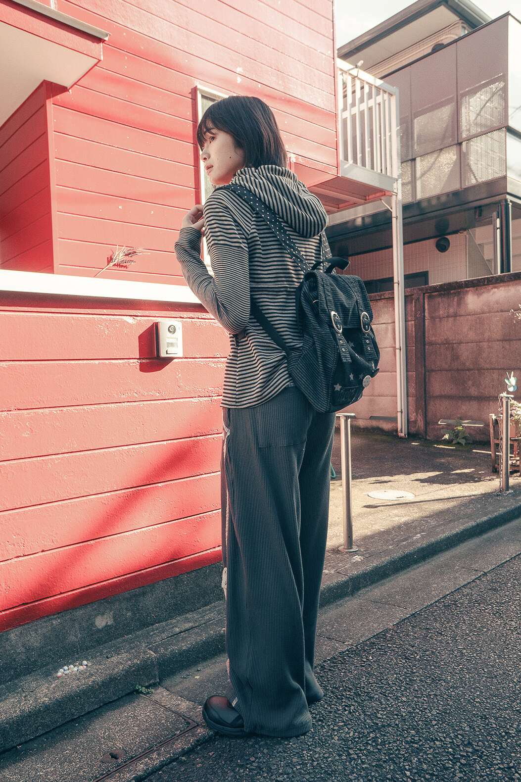 HUG YOUR SKIN ■ Stardust Denim Backpack 202502122018446188481067667ac8