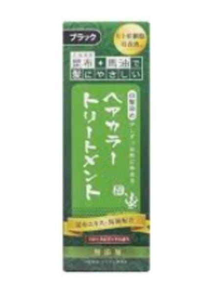 ca21062  日本昆布馬油染髮焗油200g -黑色