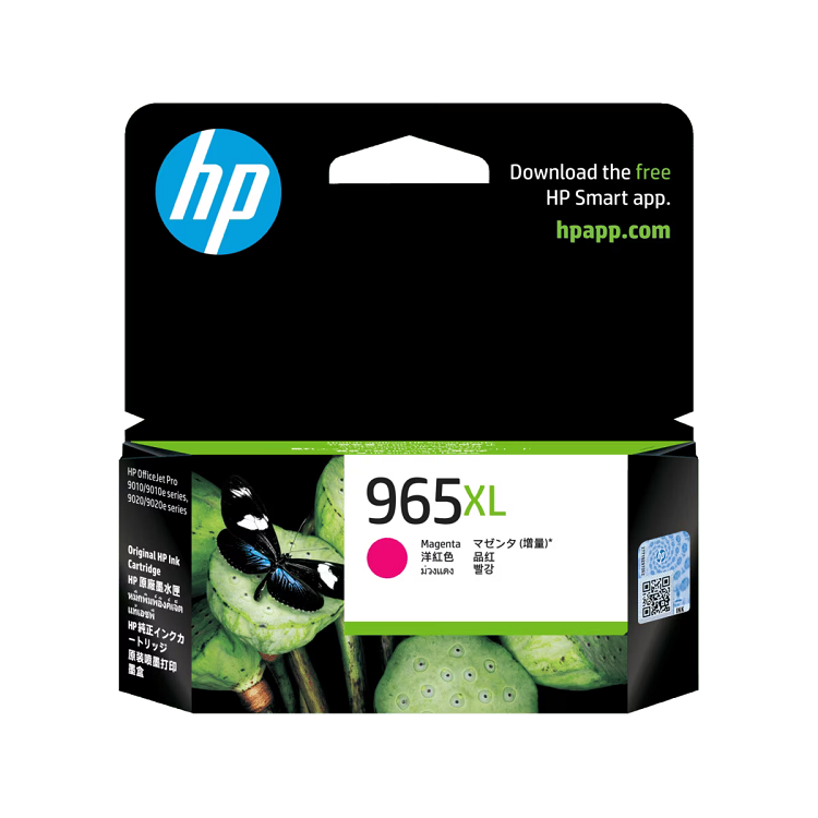 HP 965XL 高打印量洋紅原廠墨盒