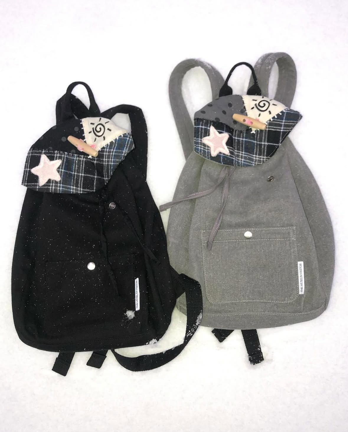 THE MUSEUM VISITOR★カバン バッグ PATCHWORK STRING MINIBAG THE MUSEUM VISITOR(ザミュージアムビジター) バッグ・カバン