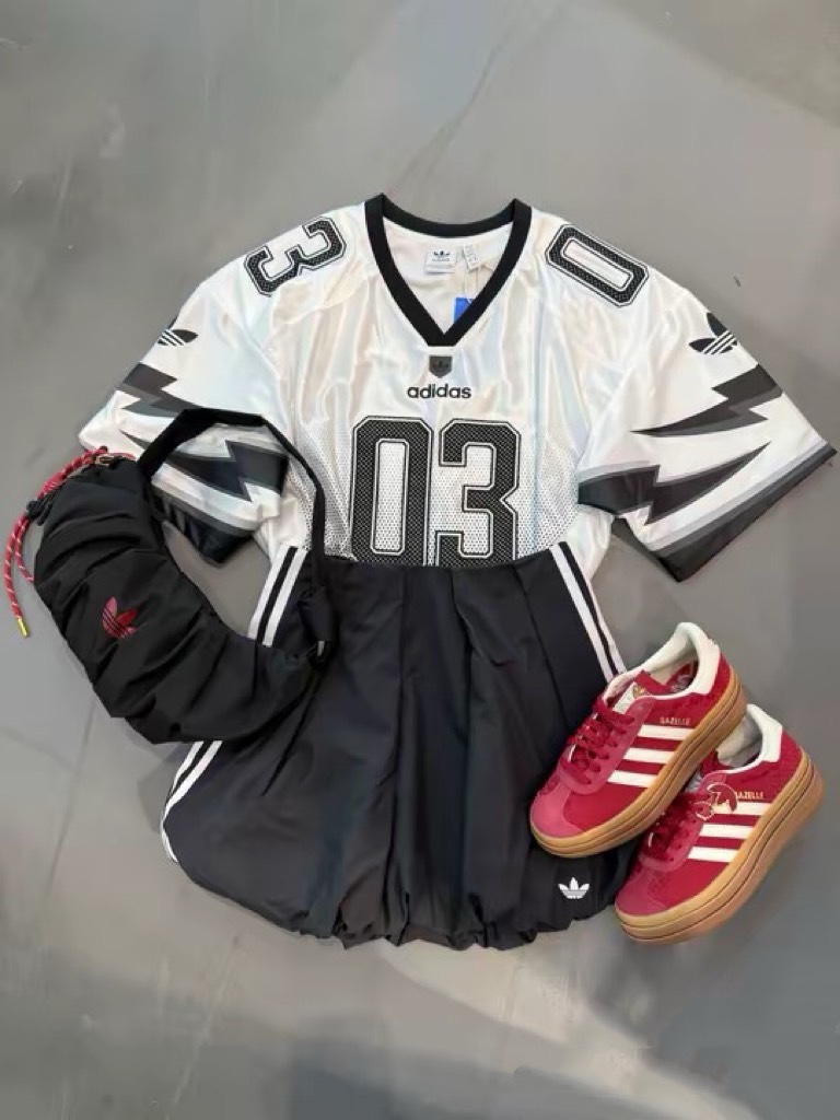 ADIDAS ADILENIUM SEASON 3 泡泡裙 花苞裙 短裙 JX9208