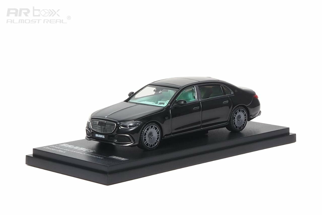 1/64 Almost Real Brabus S680 Maybach Masterpiece Obsidian Black (660101001 )