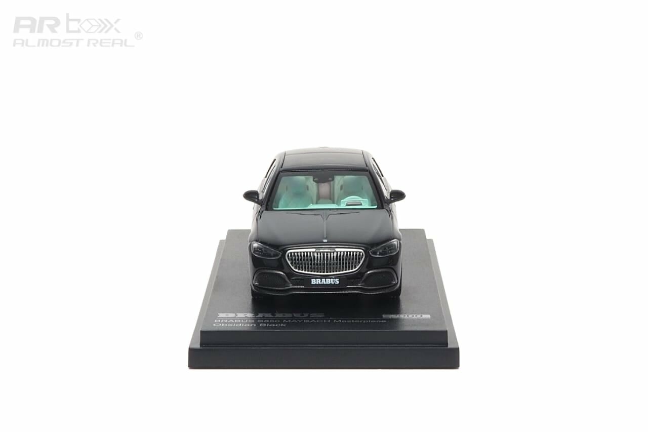 1/64 Almost Real Brabus S680 Maybach Masterpiece Obsidian Black (660101001 )