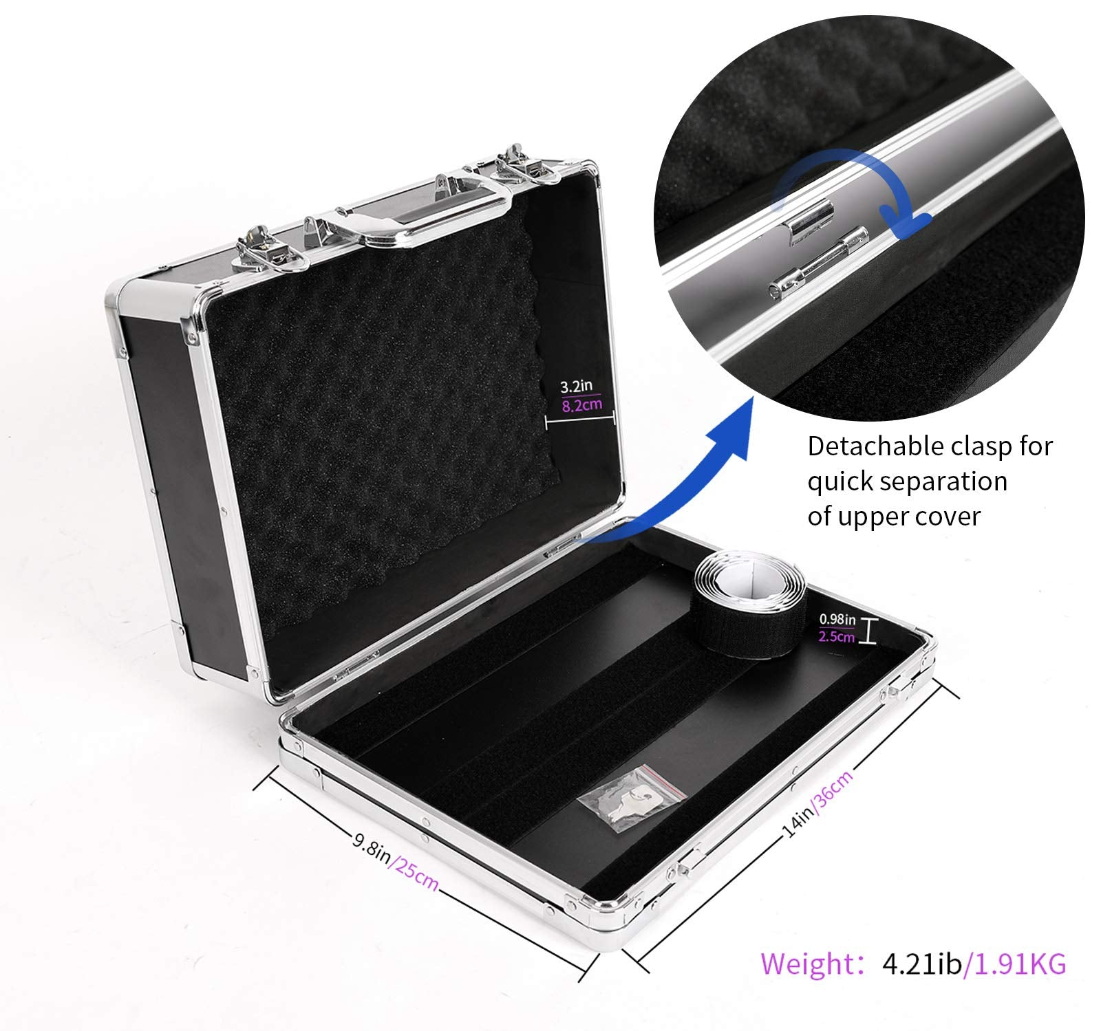 GHOST FIRE Ghost Fire T-EC6 T Series 效果器箱 帶魔鬼氈安裝固定件 第 4 張圖片｜三峽效果器