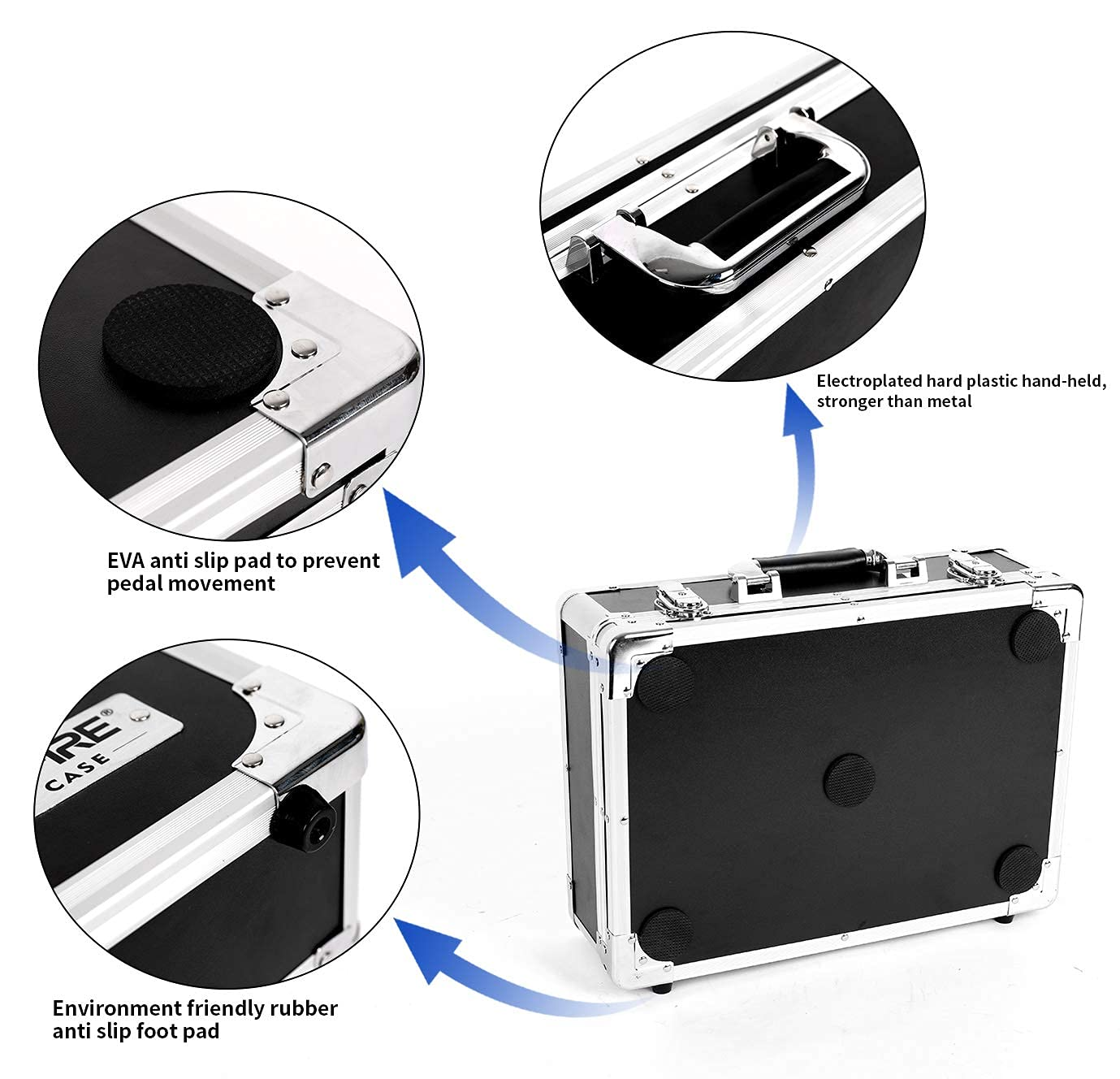 GHOST FIRE Ghost Fire T-EC6 T Series 效果器箱 帶魔鬼氈安裝固定件 第 3 張圖片｜三峽效果器