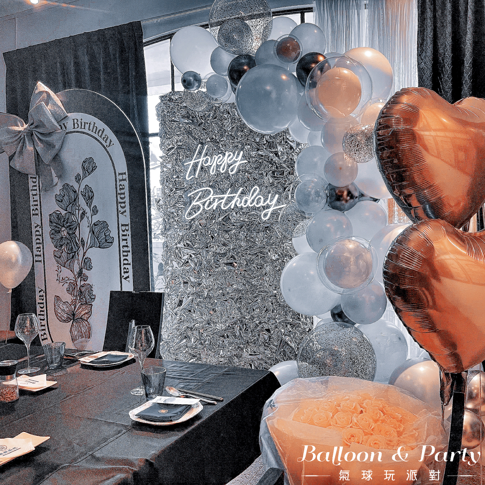 【餐廳】雅樂廚苑．銀白色系