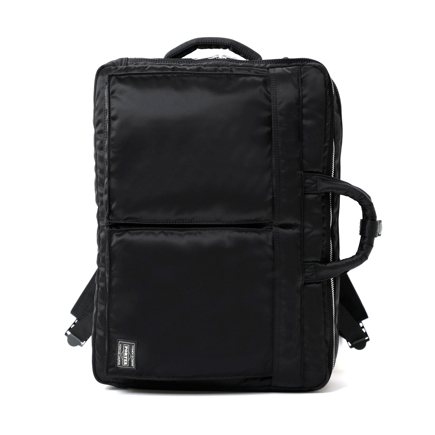 日本吉田包 PORTER / TANKER  3WAY DOCUMENT BAG W zip