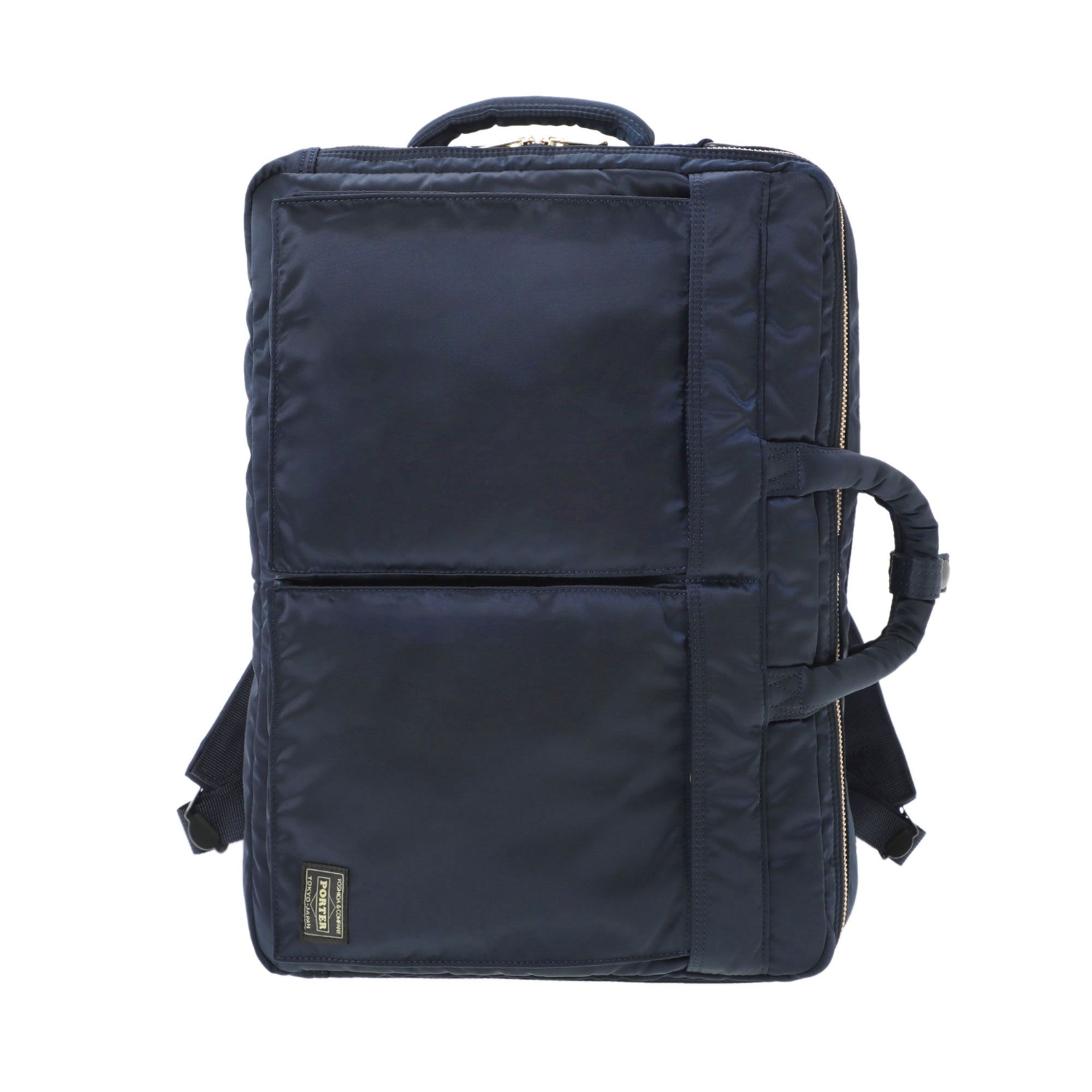 日本吉田包 PORTER / TANKER  3WAY DOCUMENT BAG W zip