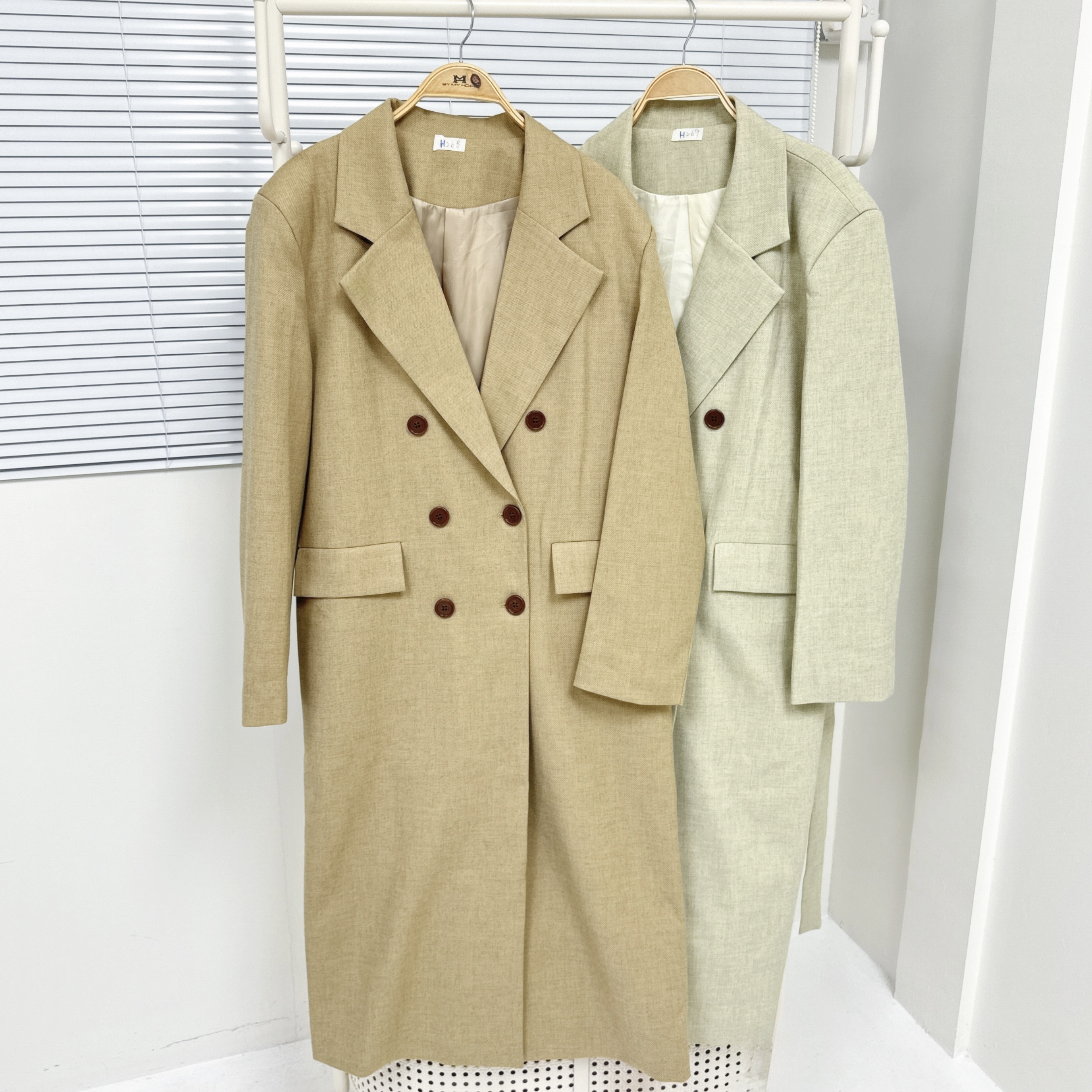 【Hoi2推介】H268-H269 雙色長褸