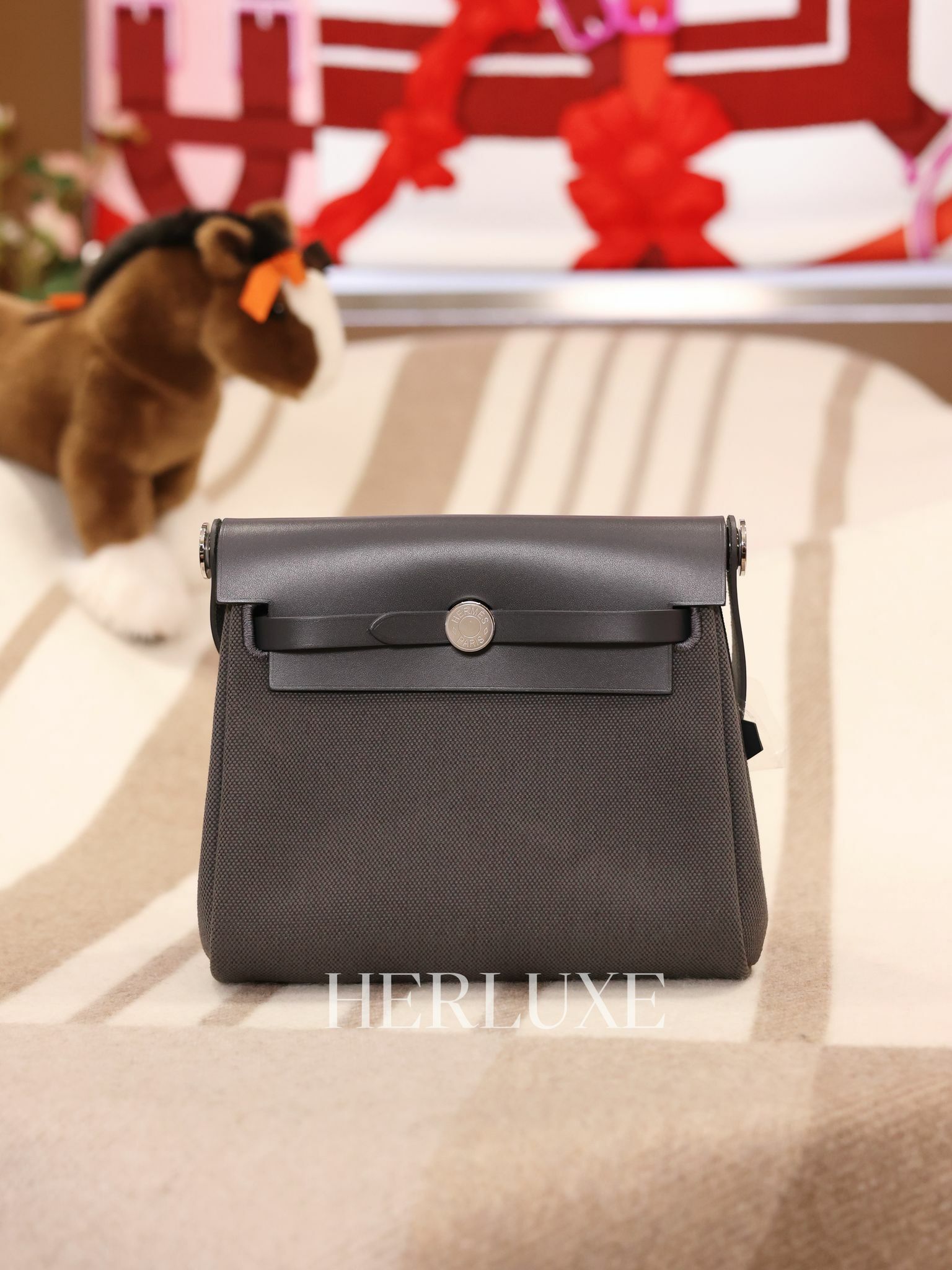 Herbag mini 85 ardoise ck canvas K