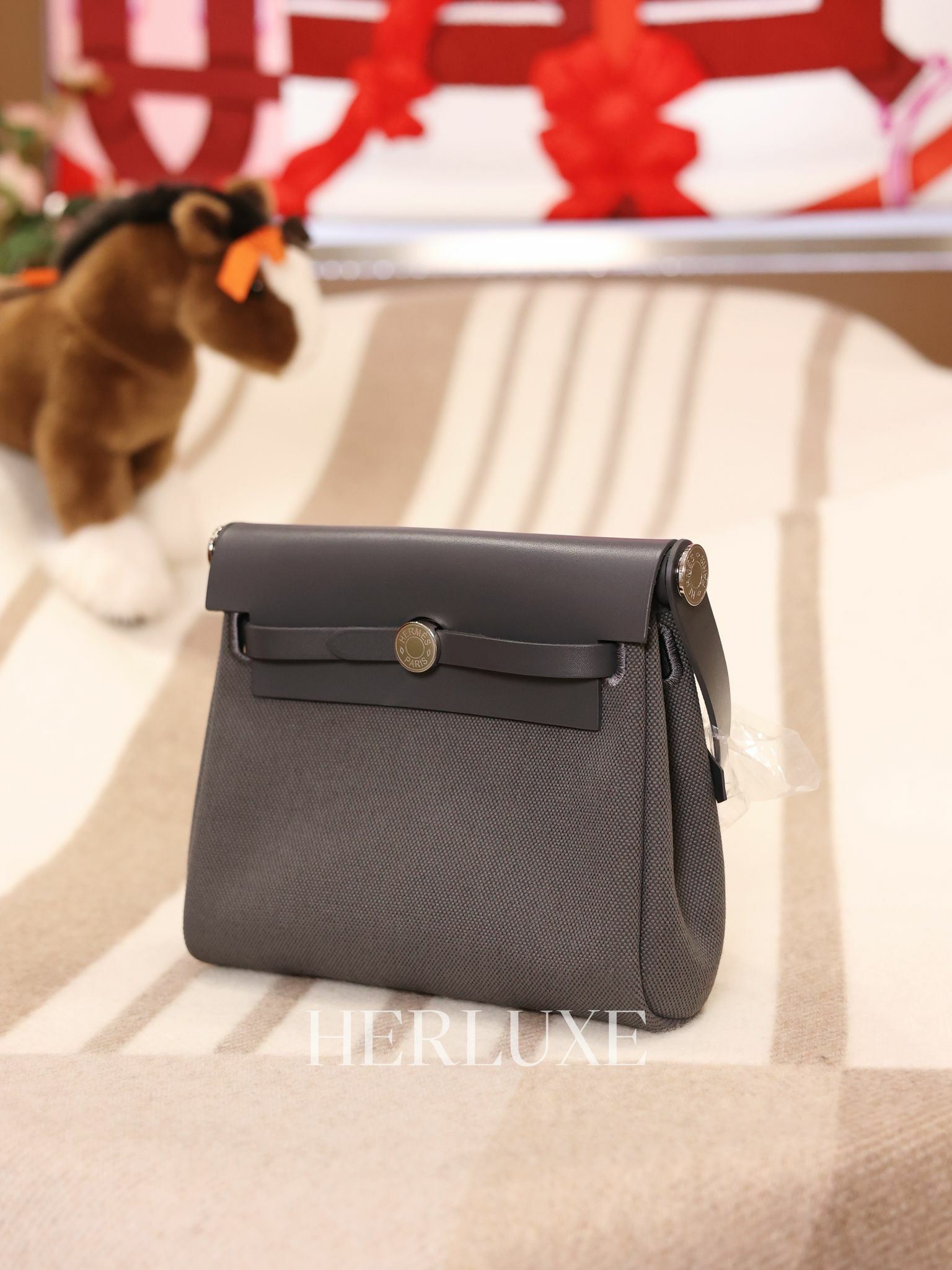 Herbag mini 85 ardoise ck canvas K