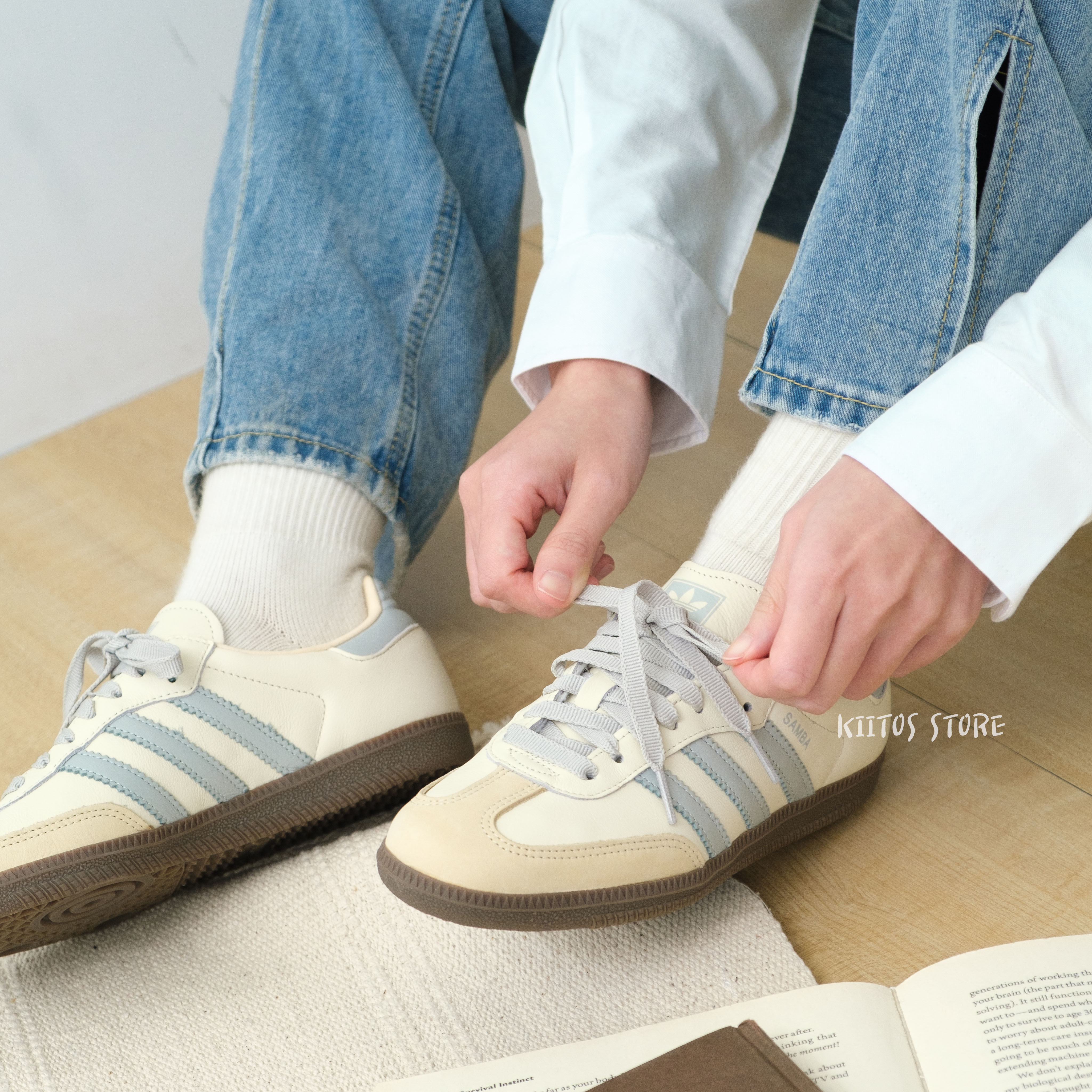 Adidas Samba OG 起司海鹽 JH7299