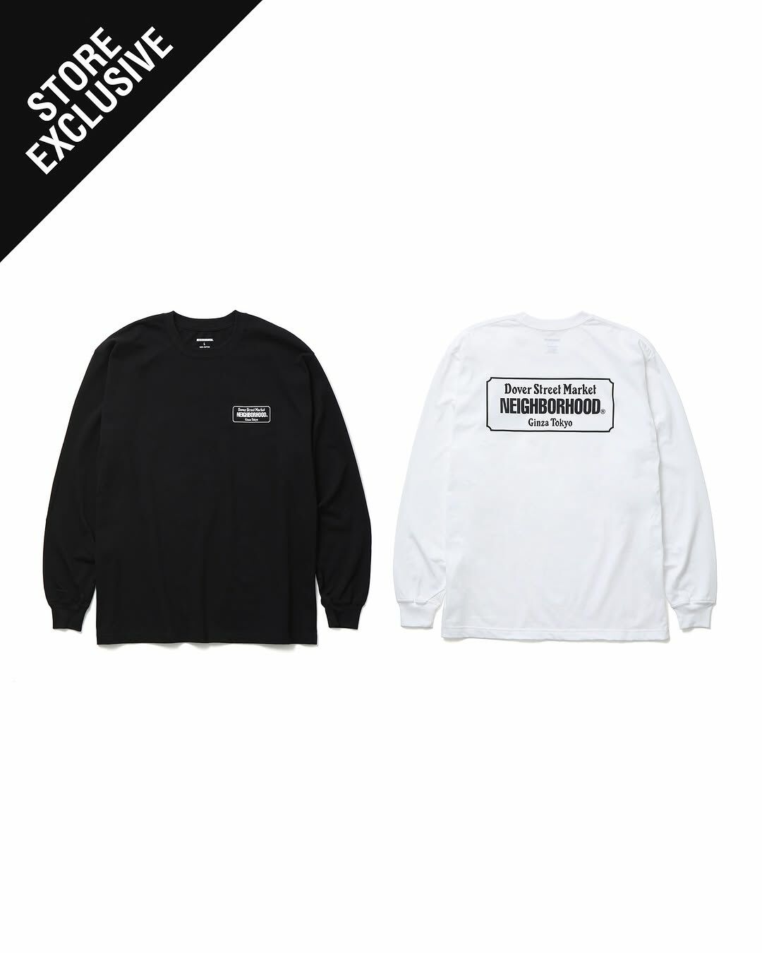 2025SS NEIGHBORHOOD DOVER STREET MARKET NBHD NH DSMG Tee LS 聯名 銀座 限定 長T 現貨 251PCNH-LT01S