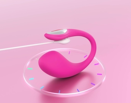 LOVENSE - Lush 4 - App-controlled G-Spot Vibrating Egg - Pink