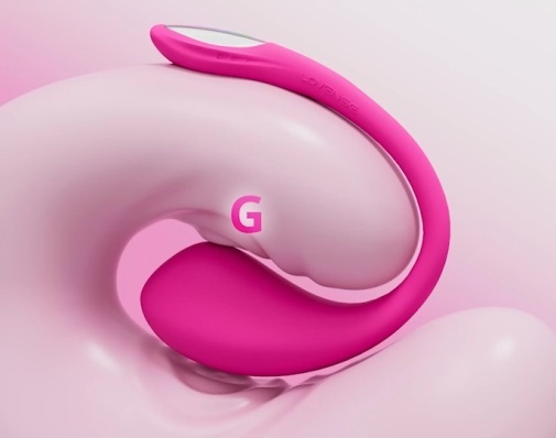 LOVENSE - Lush 4 - App-controlled G-Spot Vibrating Egg - Pink