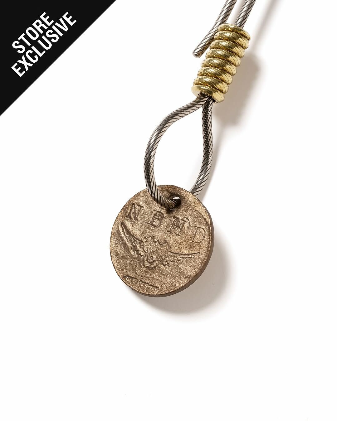 2025SS NEIGHBORHOOD DOVER STREET MARKET NBHD NH DSMG Jeff Decker Key Holder 銀飾 絞刑 鑰匙圈 花生人搭配好物 現貨 251JDJDN-AC01S