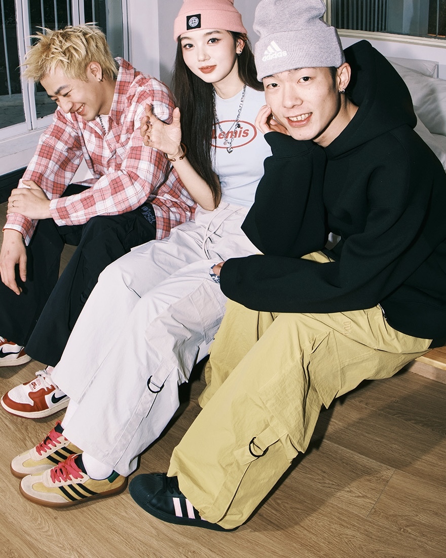 LEMANISM 純色 寬鬆 直筒 工裝褲