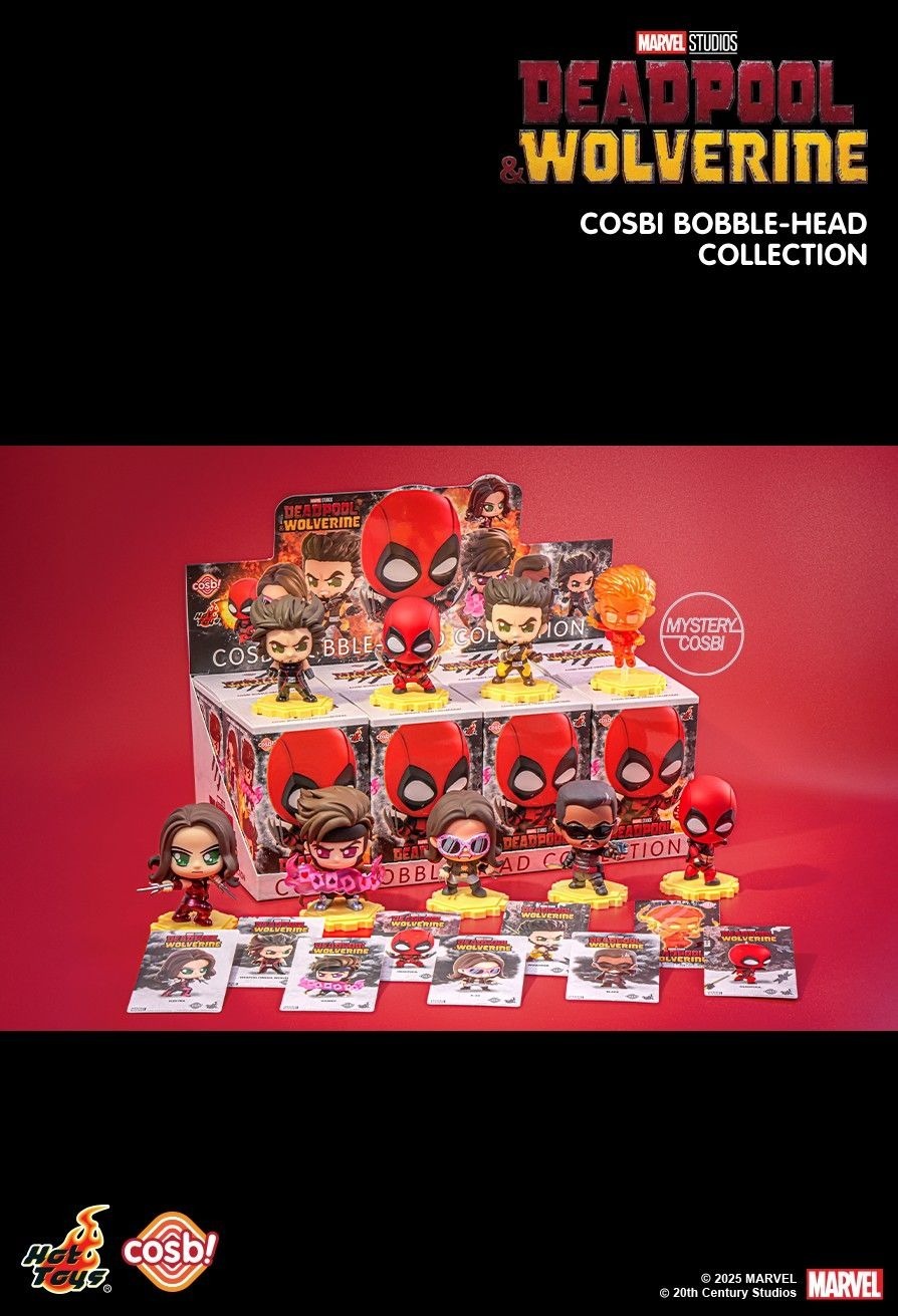 Hot Toys 死侍與狼人 Deadpool & Wolverine Cosbi Collection Series 2 (一套8款)