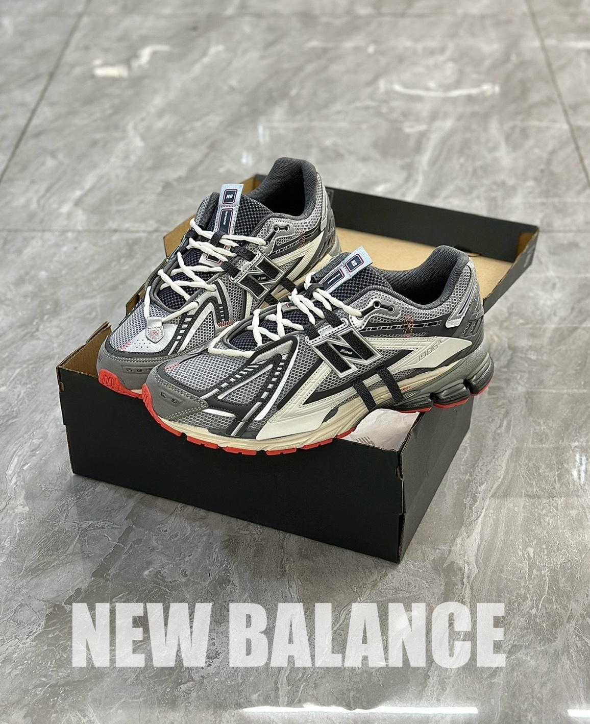 New Balance NB 1906 1906A "解構灰橘" 灰白色 休閒鞋 慢跑 老爹鞋 U1906AC