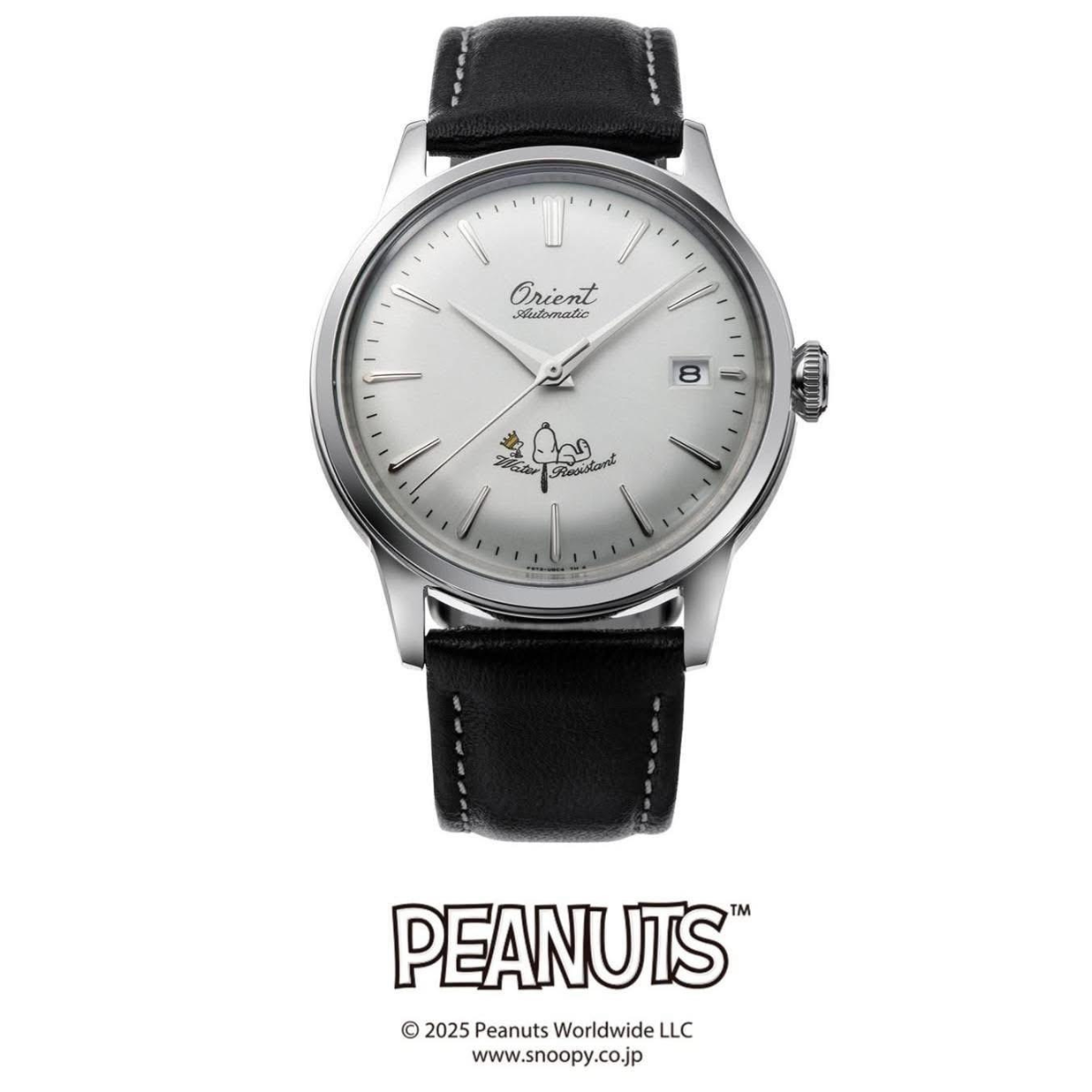 Orient x Peanuts 75th Anniversary Bambino 38mm RA-AC0M16S