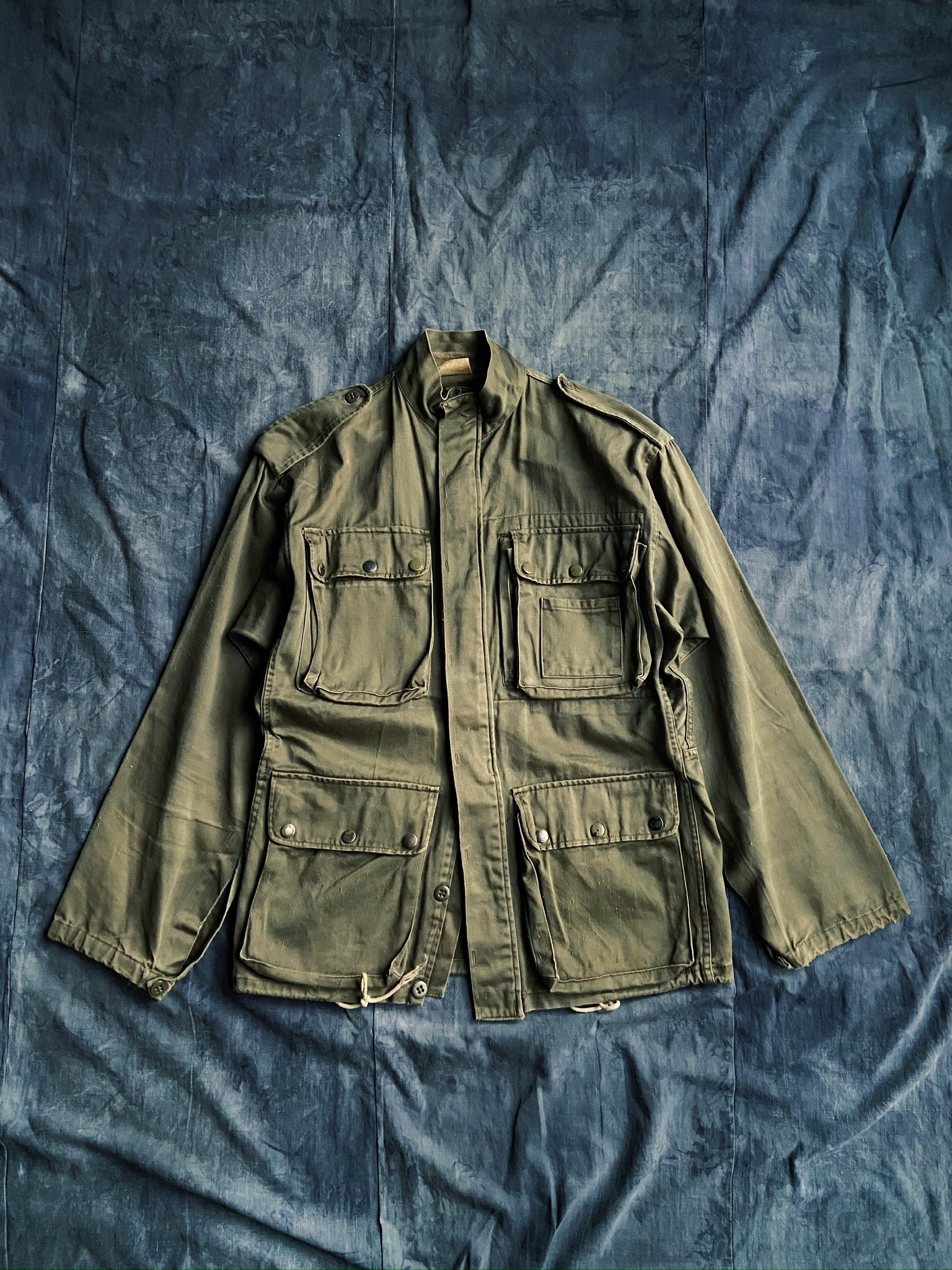 60s French Army TAP47/56 Paratrooper Jacket / 法軍公發稀少品TAP47/56 傘兵夾克