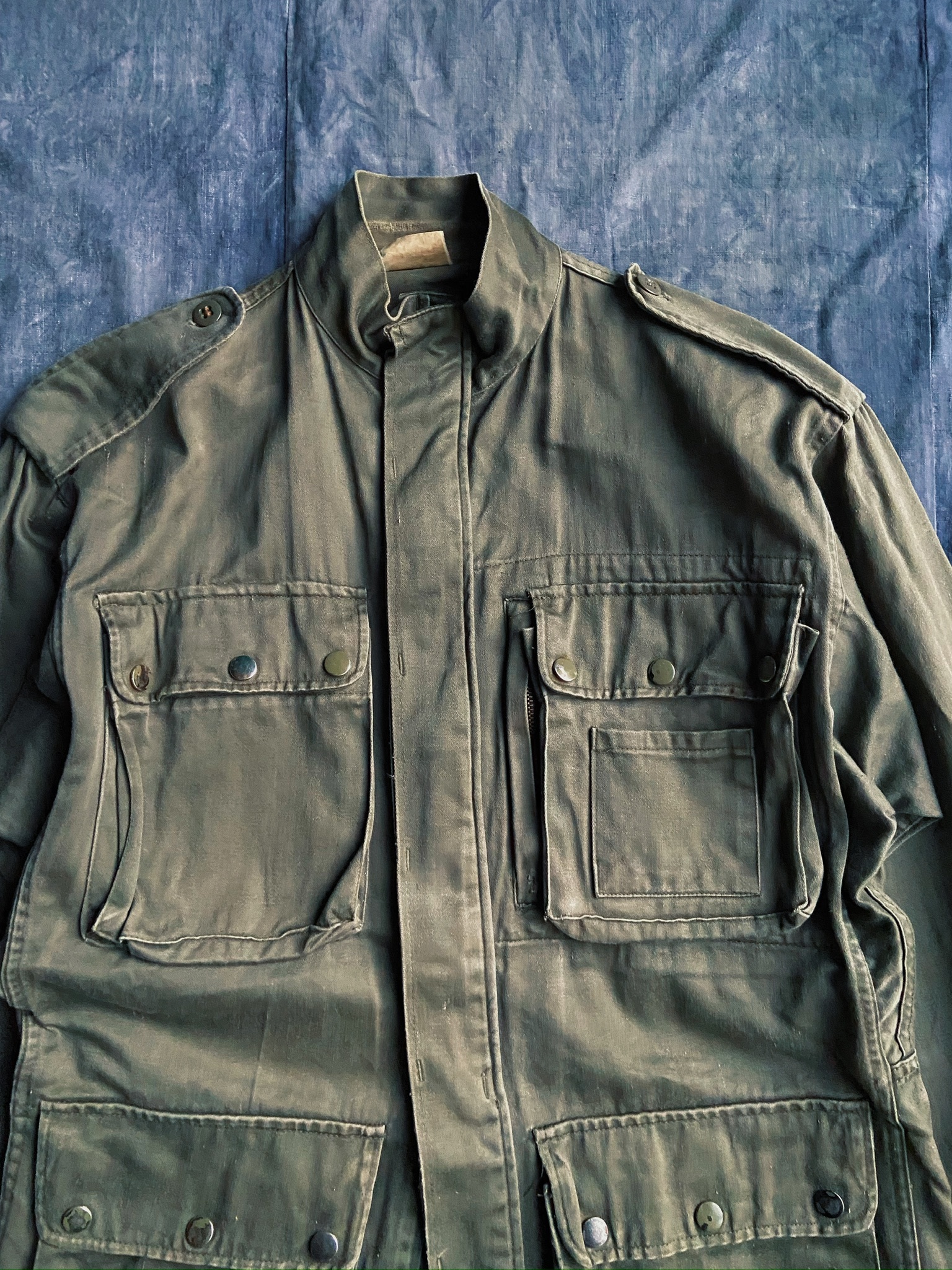 60s French Army TAP47/56 Paratrooper Jacket / 法軍公發稀少品TAP47/56 傘兵夾克