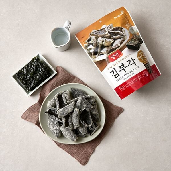 韓國 東遠 海苔 脆片 50g 原味 / 鮮蝦 / 蒜香 / 泡菜