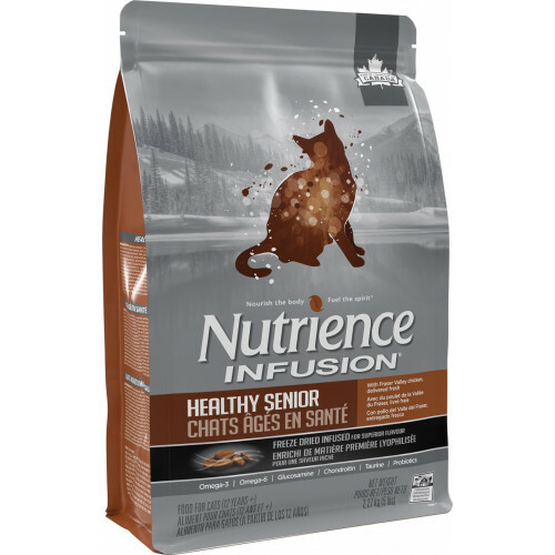 Nutrience – Infusion 凍乾外層高齡貓配方 (鮮雞肉味) Senior 5lb
