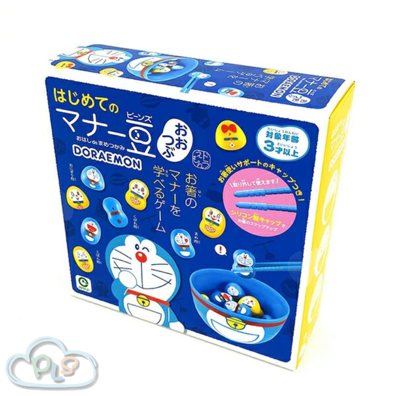 現貨益智夾豆遊戲 藍色 多啦A夢 eyeup #22649