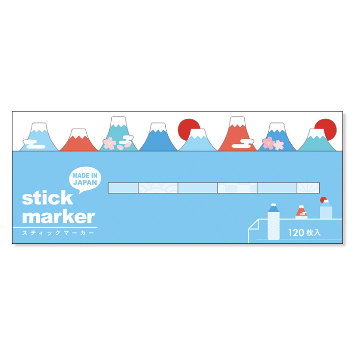 富士山 120枚索引標籤便利貼 memo｜日本 Mind Wave