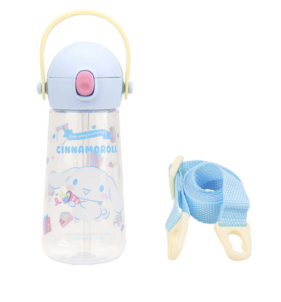 韓國 Cinnamoroll 玉桂狗吸管水樽 470ml