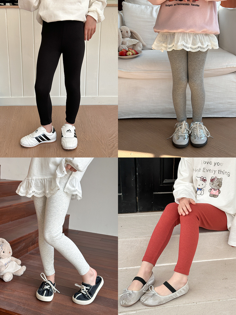 四色彈力內搭褲