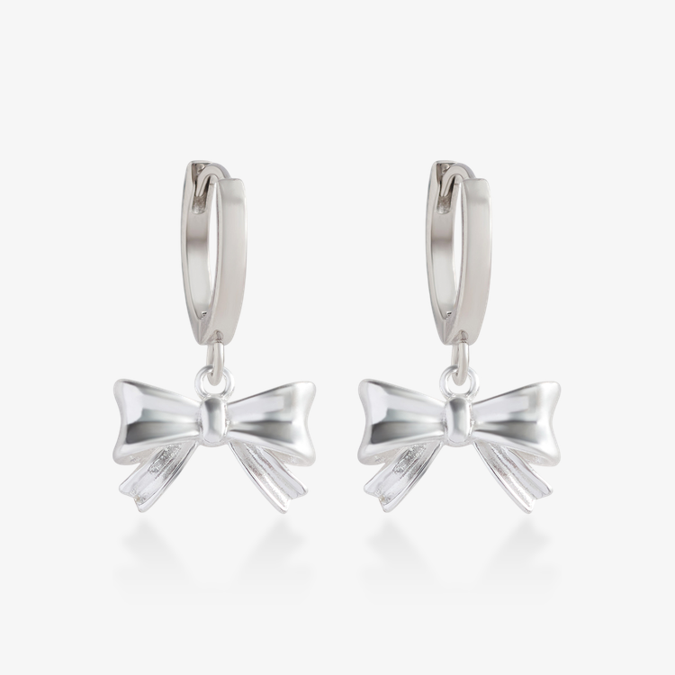 蝴蝶結．吊飾耳環