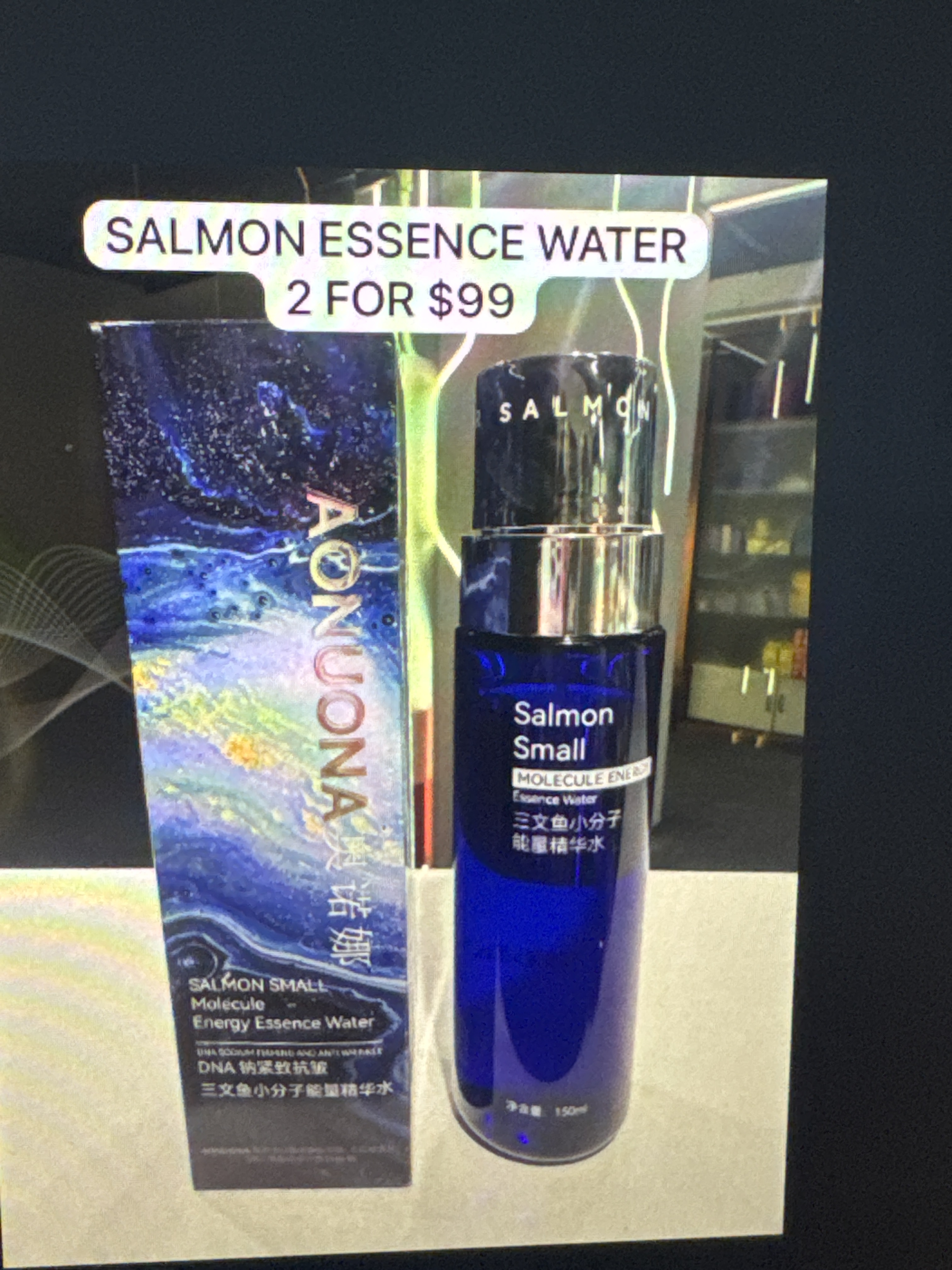 2 SALMON ESSENCE WATER $99