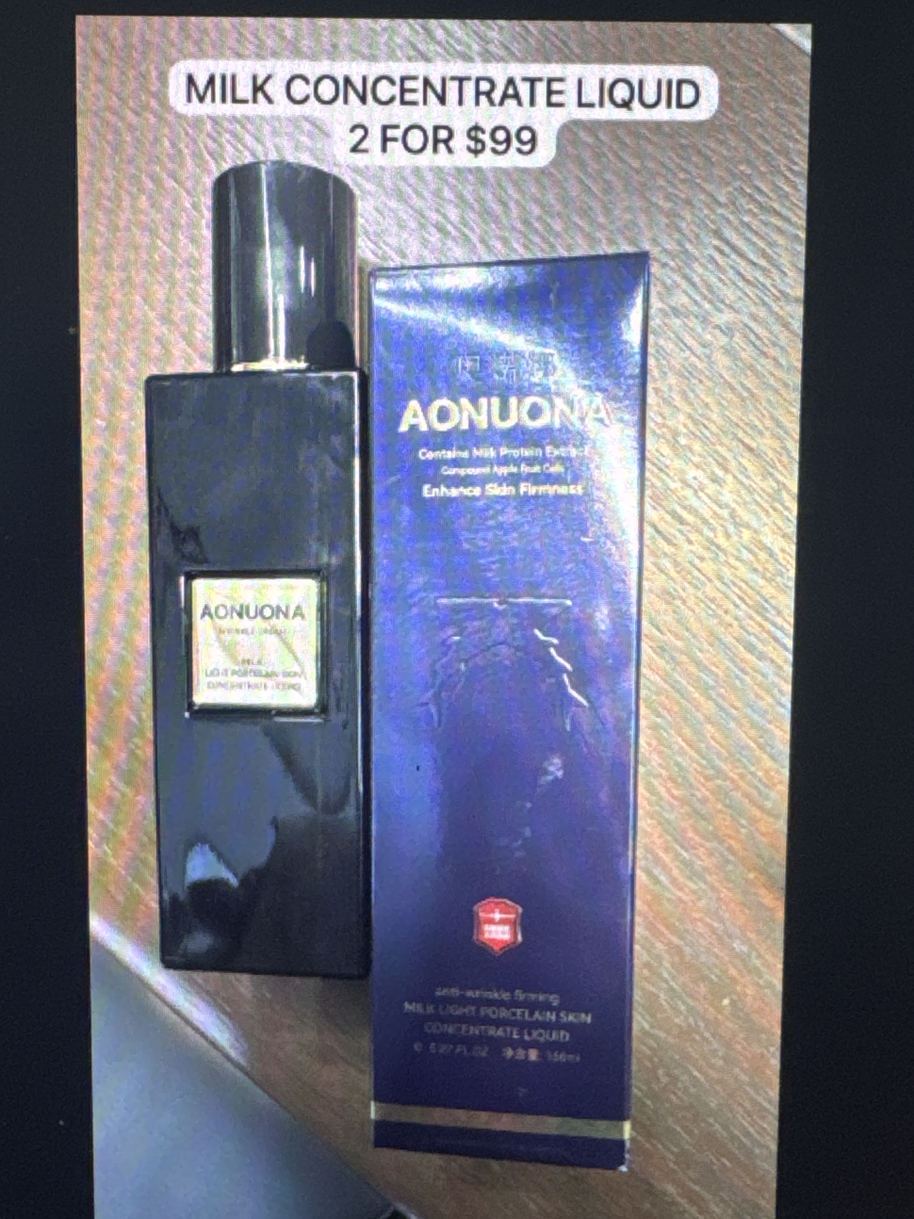 2 MILK CONCENTRATE LIQUID $99