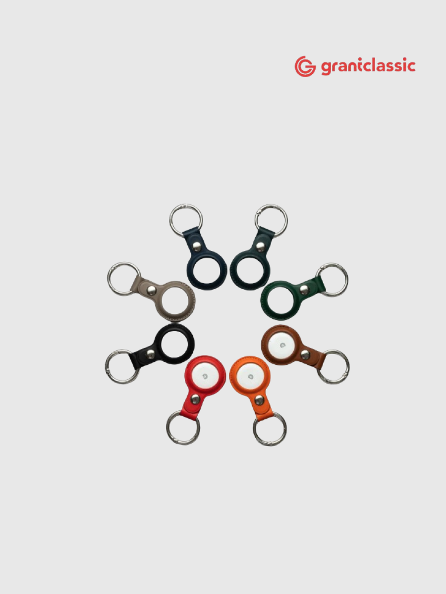 【grantclassic】GC-Tag 皮革雙孔金屬扣保護套