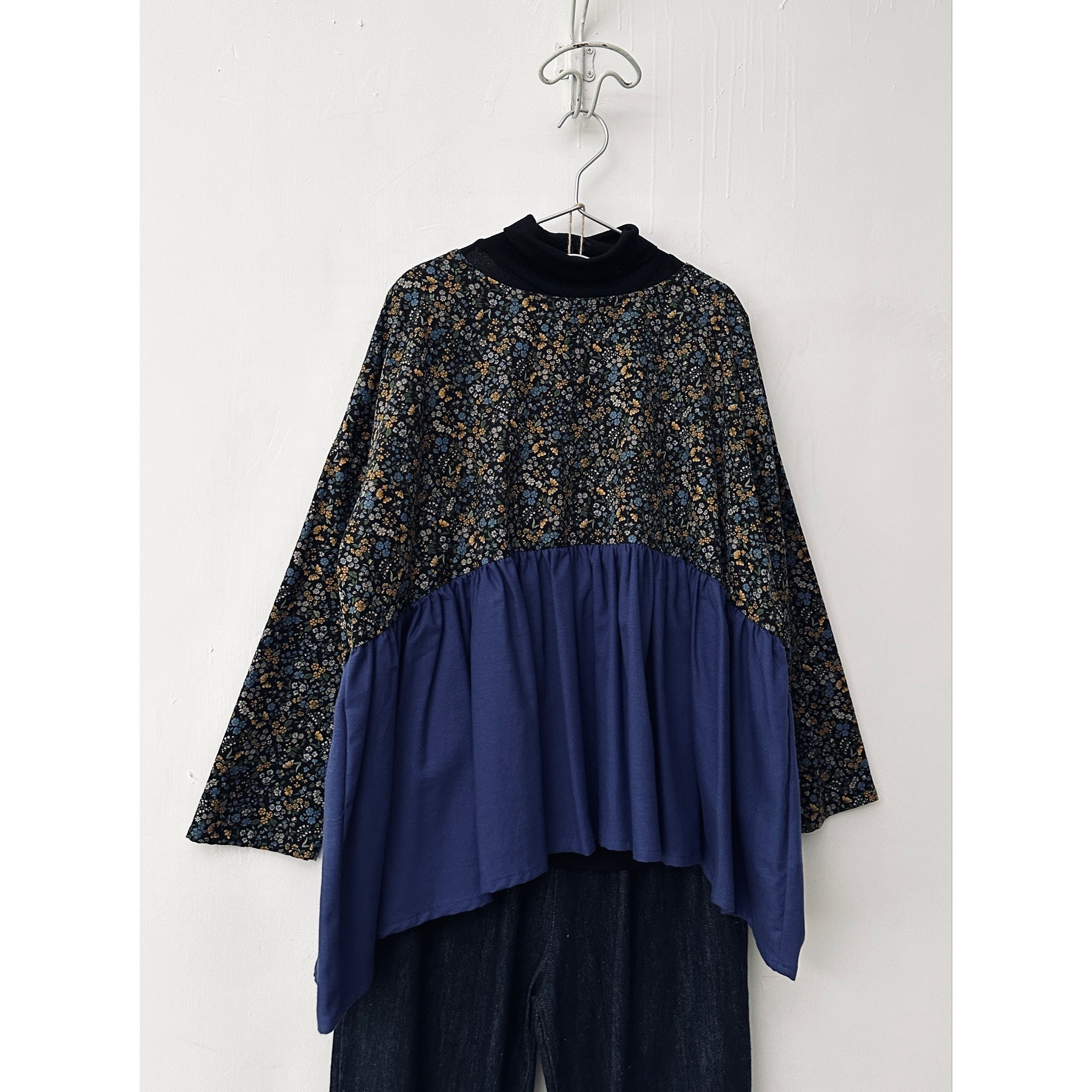 日本製拼布闊top