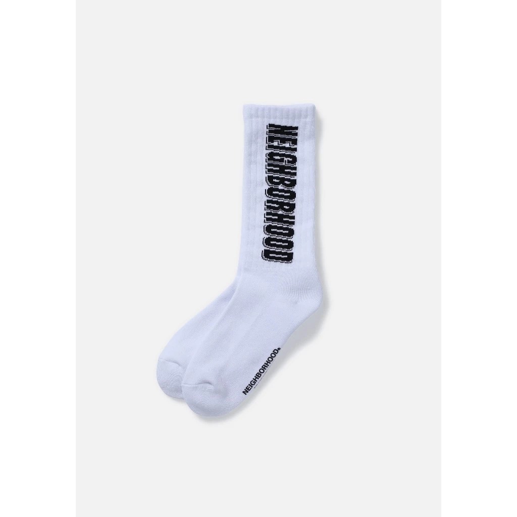2025SS NEIGHBORHOOD LOGO SOCKS NBHD 基本款 長襪 襪子 現貨 251WINH-UWM02