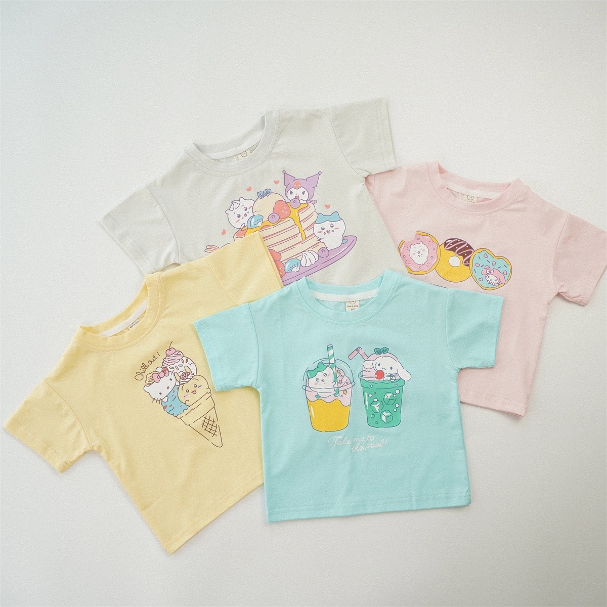 軟萌色系童趣上衣