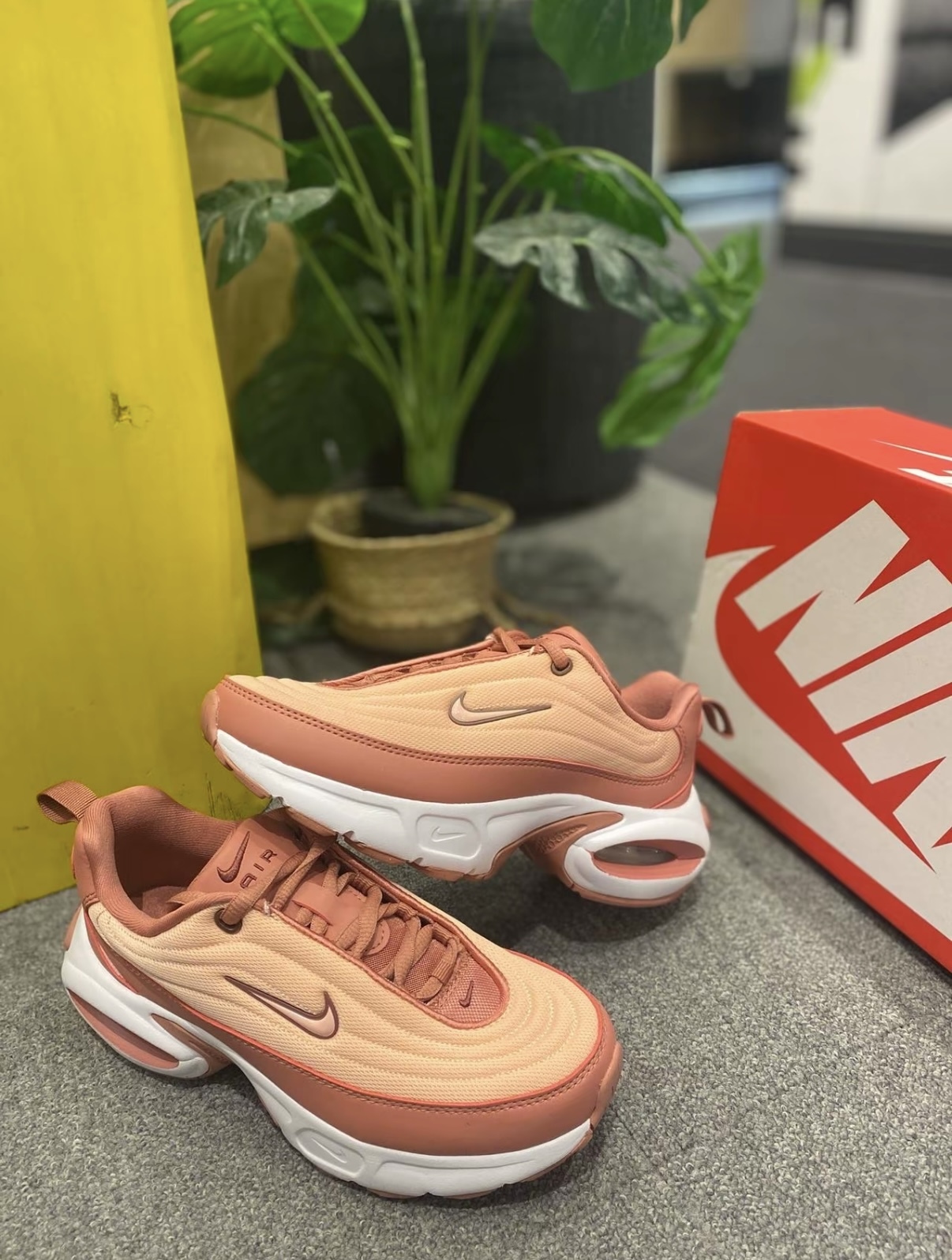 Nike Air Max Portal 粉橘色 橘色 厚底 復古 慢跑鞋 老爹鞋 HF3053-600/預購