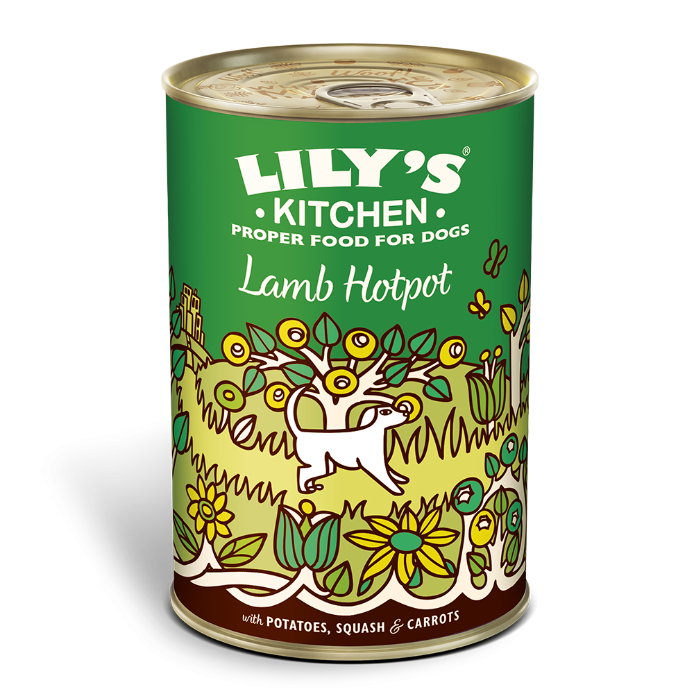 Lily's Kitchen - 慢煮羊肉蔬菜火鍋 (薯仔 + 南瓜 + 紅蘿蔔) 狗罐頭 寵物食品 天然健康 (400g) (PF001)