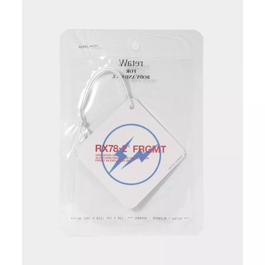 2025SS VA TOKYO RX78FRGMT GUNDAM retaW FRAGMENT 鋼彈 藤原浩 閃電 聯名 汽車 香片 2款 現貨