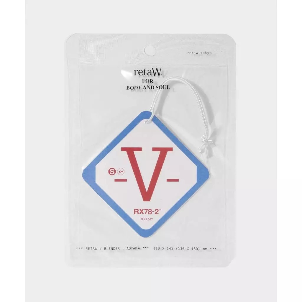 2025SS VA TOKYO RX78FRGMT GUNDAM retaW FRAGMENT 鋼彈 藤原浩 閃電 聯名 汽車 香片 2款 現貨