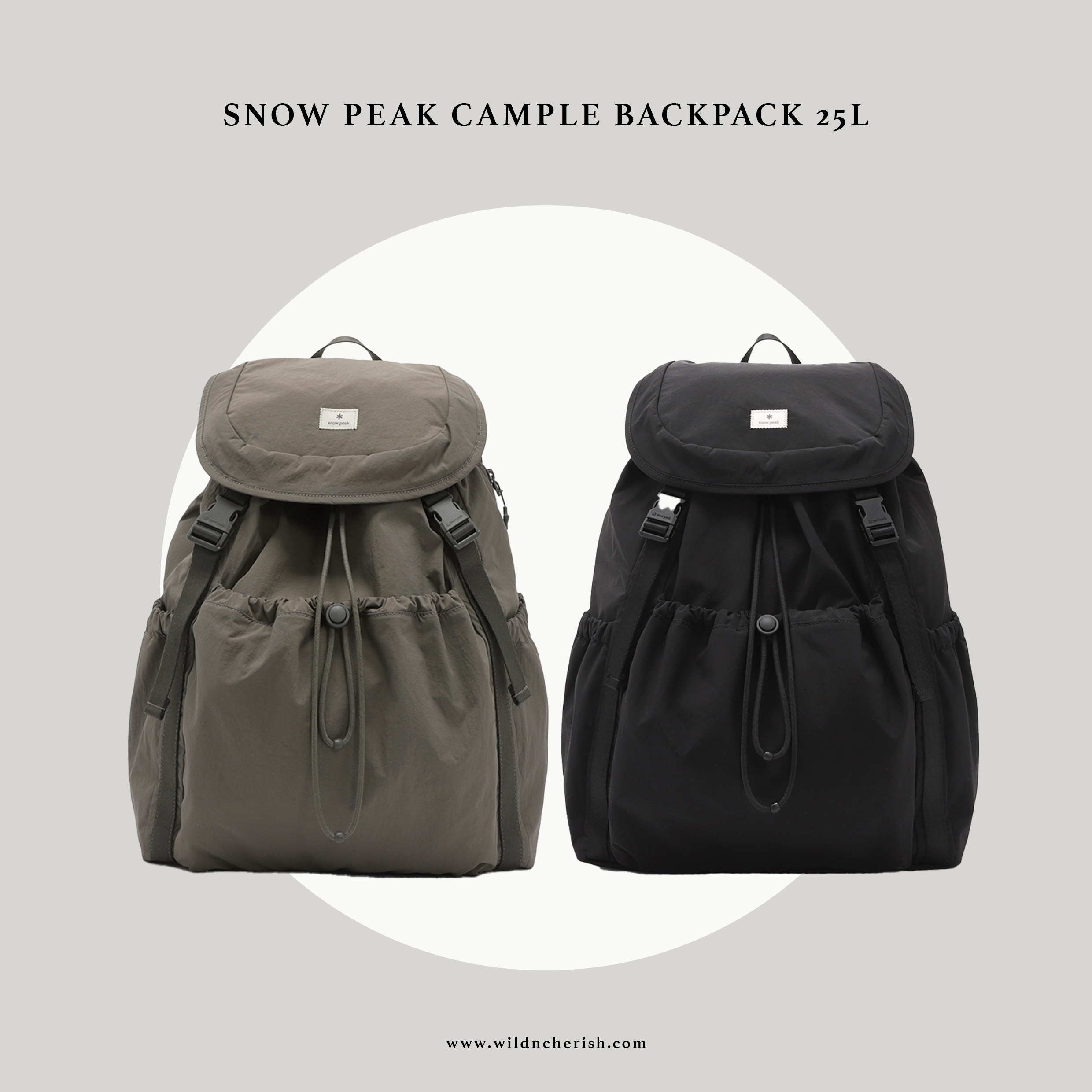 預訂| Snow Peak Cample Backpack 25L 韓國限定款式