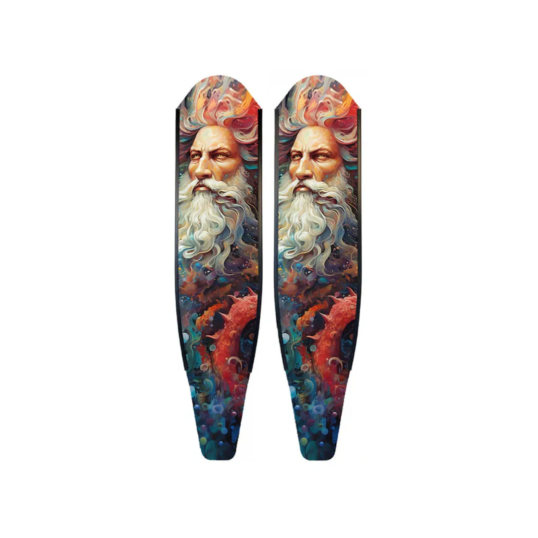 ▲DiveR 全碳纖維長蛙板-海神波賽頓