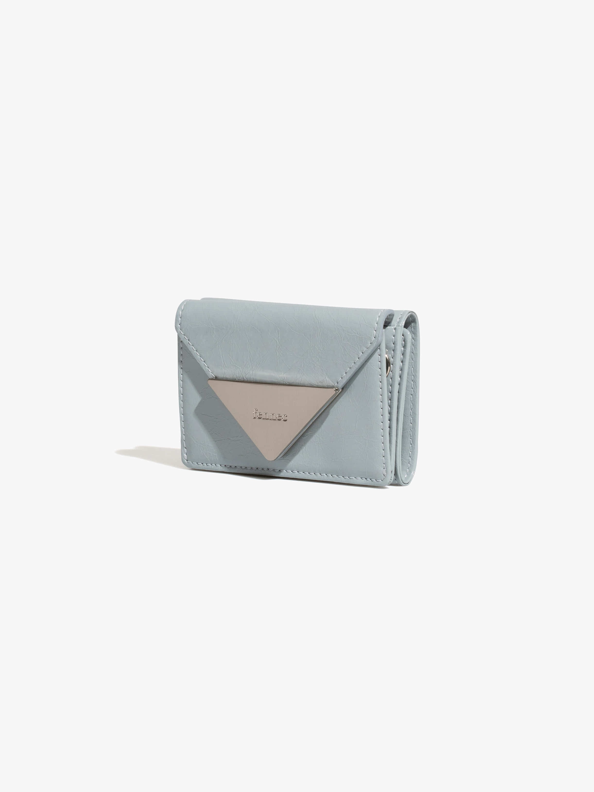 ◆FENNEC◆CRINKLE TRIANGLE TRIPLE WALLET D 男女共用 韓国発 ◇FENNEC◇CRINKLE TRIANGLE TRIPLE WALLET D 男女共用 韓国発