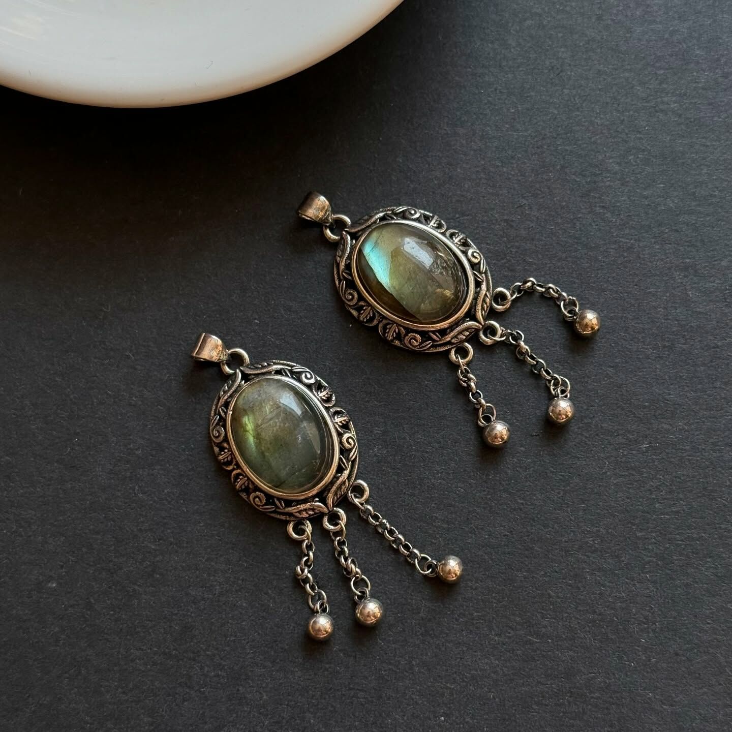 [原石] 拉長石 項鏈吊墜