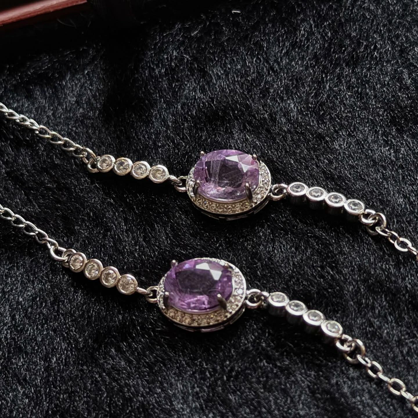 [原石] 紫水晶 手鏈 紫色水晶手鏈