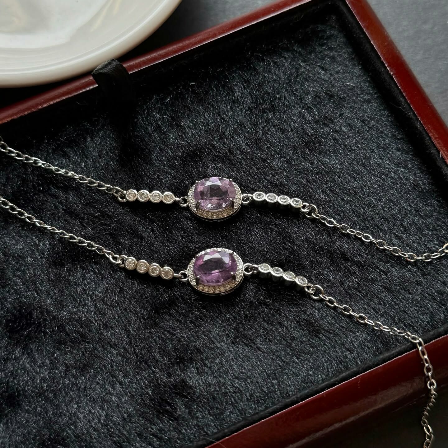 [原石] 紫水晶 手鏈 紫色水晶手鏈